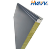 PU and Rockwool Sandwich Panel insulation board for wall insulation excellent thermal conductivity, Fire resistance