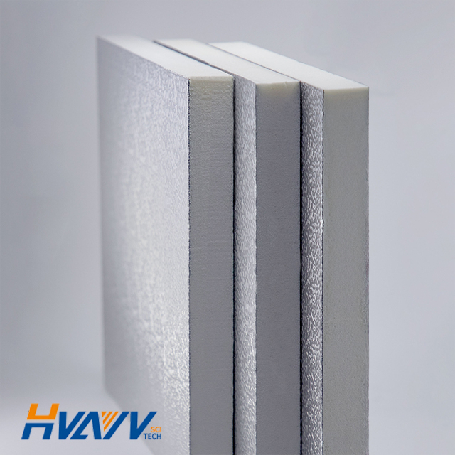 HYDUCT Panel is sandwich panel with external aluminum sheet covering a closed cell insulating material polyisocyanurate (PIR) foam