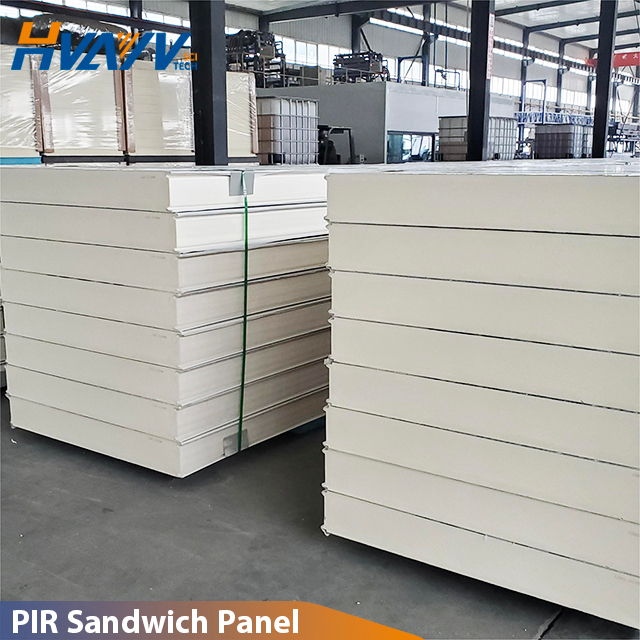 Manual PIR PUR board sandwich panel for refrigerating room cold storage or kitchen/restaurant