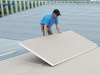 PIR Insulation board fire resistance Grade B1, B2 excellent thermal conductivity for building wall, roof insulation