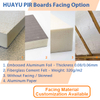 OEM& ODM PIR/PUR insulation board for wall insulation