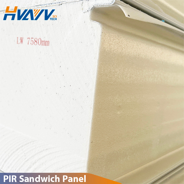 Factory direct sales High Quality fireproof Thermal Insulation PIR PUR Sandwich Panel roof panel sheet