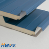 HUAYU PIR PU Sandwich panel ease of Installation and joint Systems